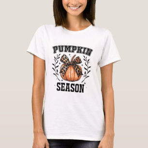 Pumpkin Season - Mysigt höstdesign T Shirt