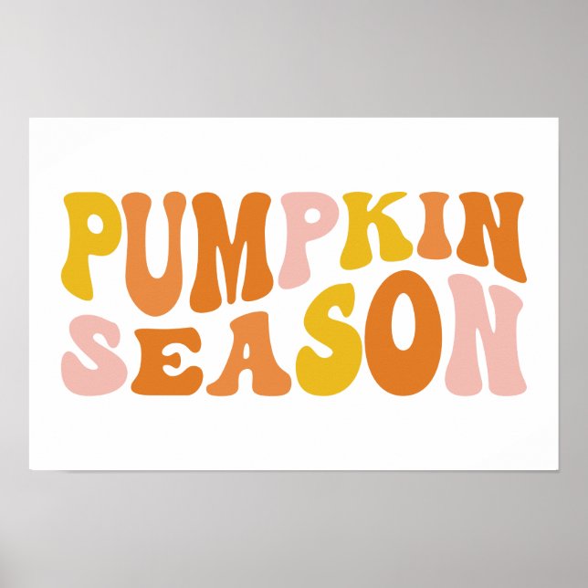 Pumpkin Season Poster (Framsidan)