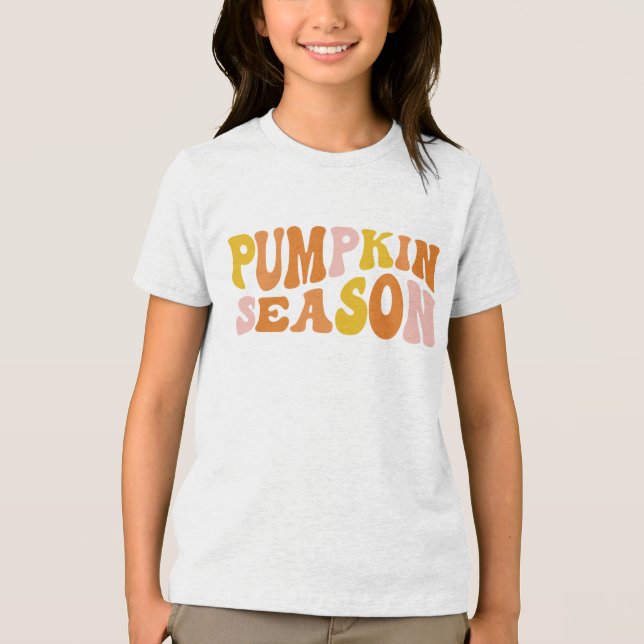 Pumpkin Season T Shirt (Framsida)