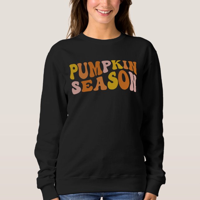Pumpkin Season T Shirt (Framsida)