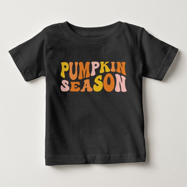 Pumpkin Season T Shirt (Framsida)