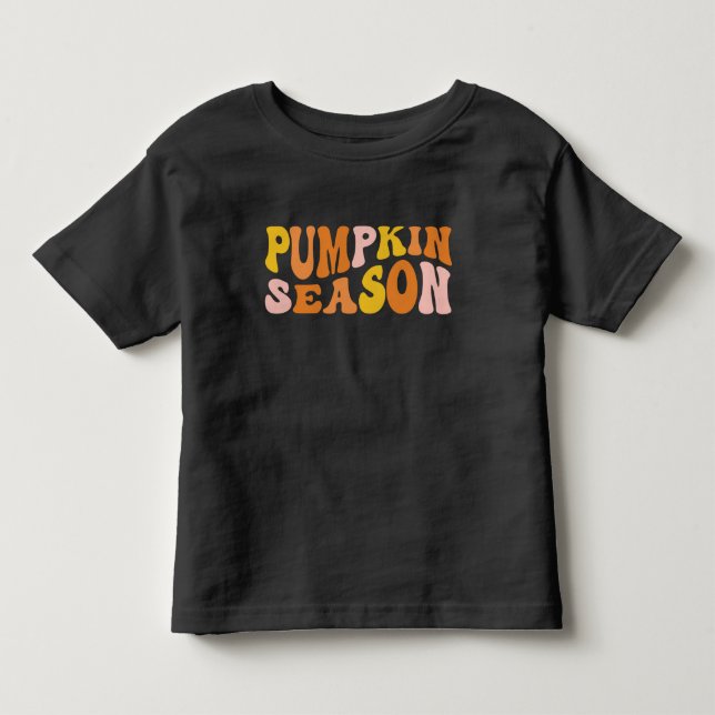 Pumpkin Season T Shirt (Framsida)