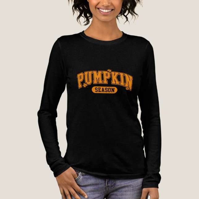 Pumpkin Season T Shirt (Framsida)