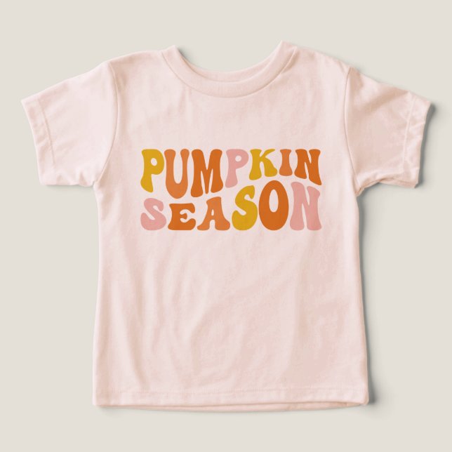 Pumpkin Season T Shirt (Design Framsida)