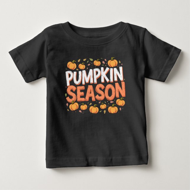 Pumpkin Season T Shirt (Framsida)