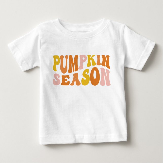 Pumpkin Season T Shirt (Framsida)