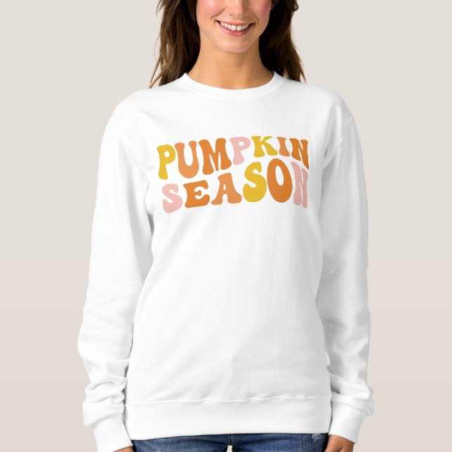 Pumpkin Season T Shirt (Framsida)
