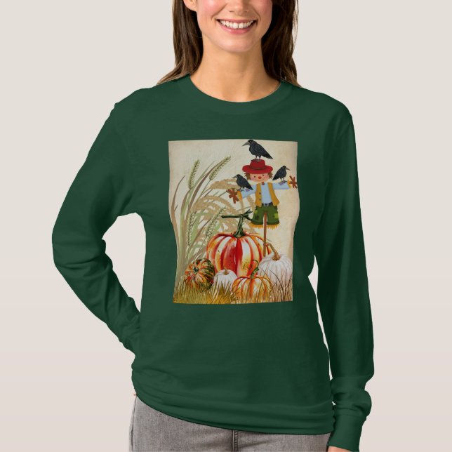 Pumpkin Season T Shirt (Framsida)