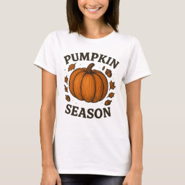 Pumpkin Season T-Shirt - Cute Fall Autumn Graphic