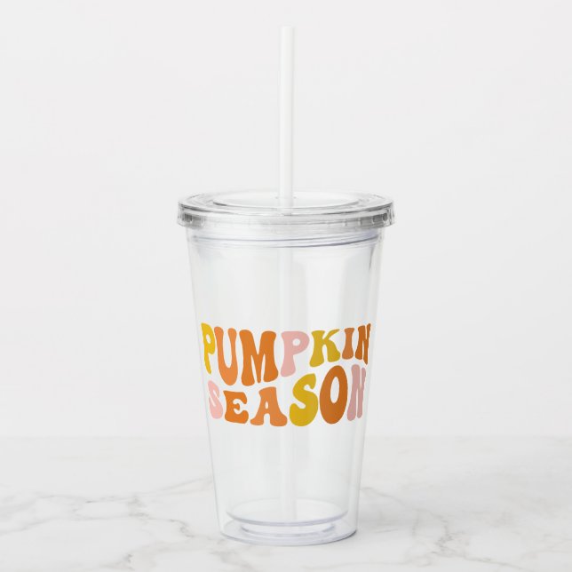 Pumpkin Season Take Away Mugg (Framsida)
