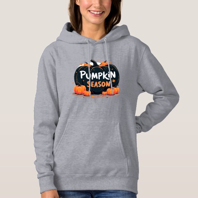 Pumpkin Season, Thanksgiving Day T Shirt (Framsida)