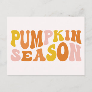 Pumpkin Season Vykort