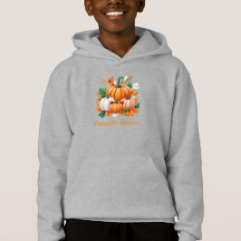 Pumpkin Season Youth Hoodie T Shirt