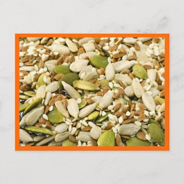 Pumpkin Seeds och Mix Postcard Vykort (Framsida)