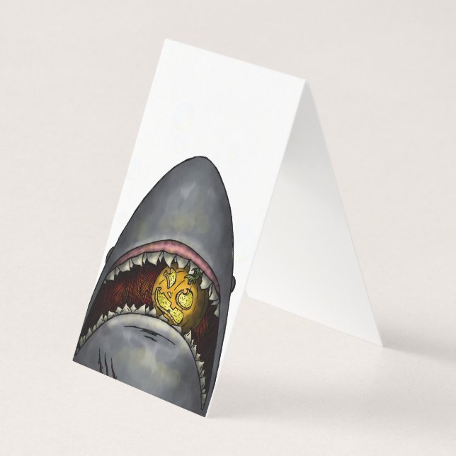 Pumpkin Shark Kort (Baksida)