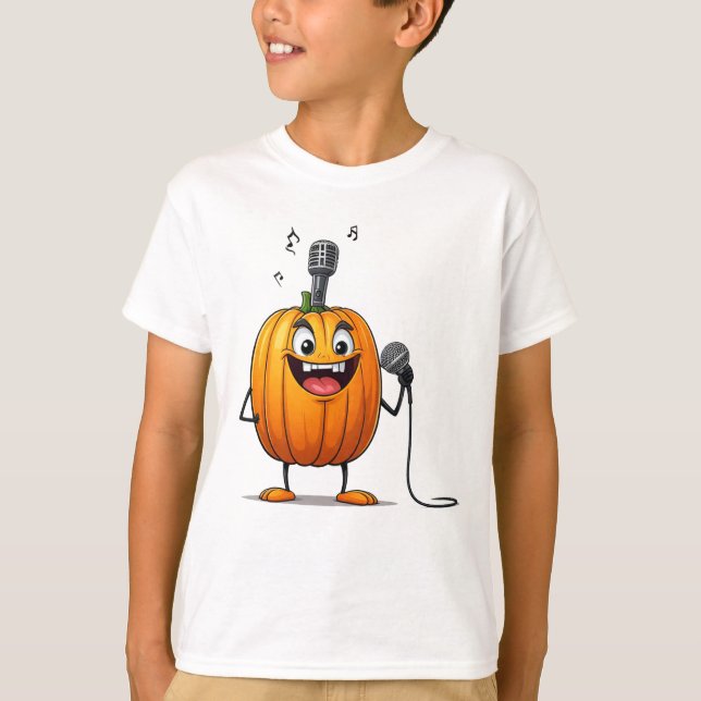 Pumpkin singer t shirt (Framsida)