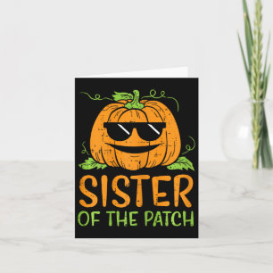 Pumpkin Sister of the Patch Halloween Family Syrra Kort