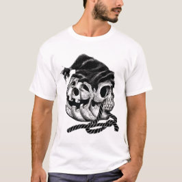 "Pumpkin Skulls vridna öde" T Shirt