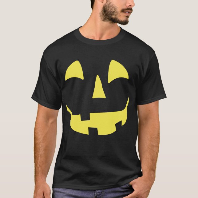 Pumpkin Smile T-shirt Design (Framsida)