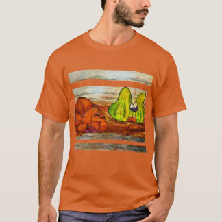 Pumpkin snake t shirt