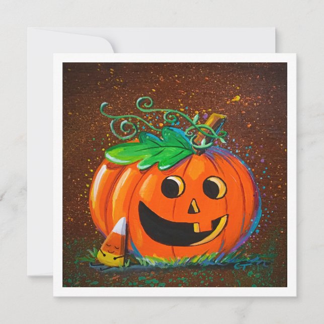 Pumpkin & Snooze - Mini Print (Framsida)