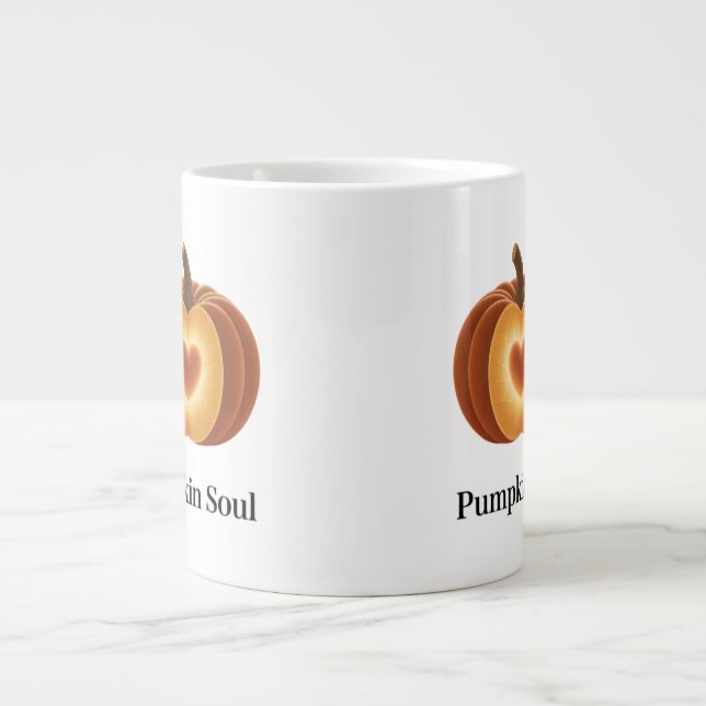 Pumpkin Soul – Autumn Coffee Mug Jumbo Mugg (Framsidan)