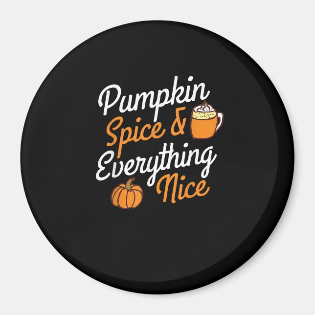 Pumpkin Spa och allt fint Kreativ Fa Magnet (Framsidan)