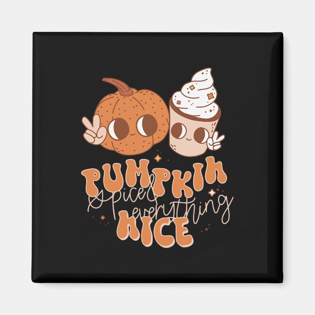 Pumpkin Spa och allt fint under säsong Magnet (Framsidan)