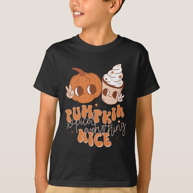 Pumpkin Spa och allt fint under säsong T Shirt (Framsida)