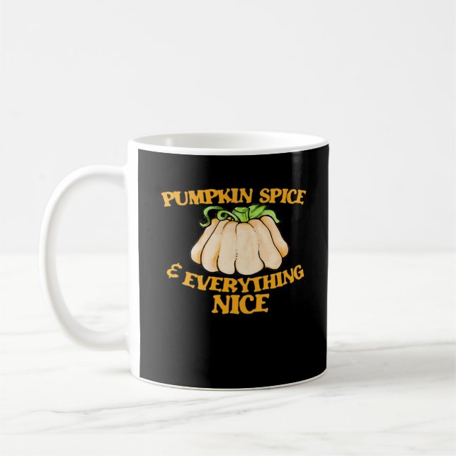 Pumpkin Spa och allt som är perfekt Kaffemugg (Vänster)