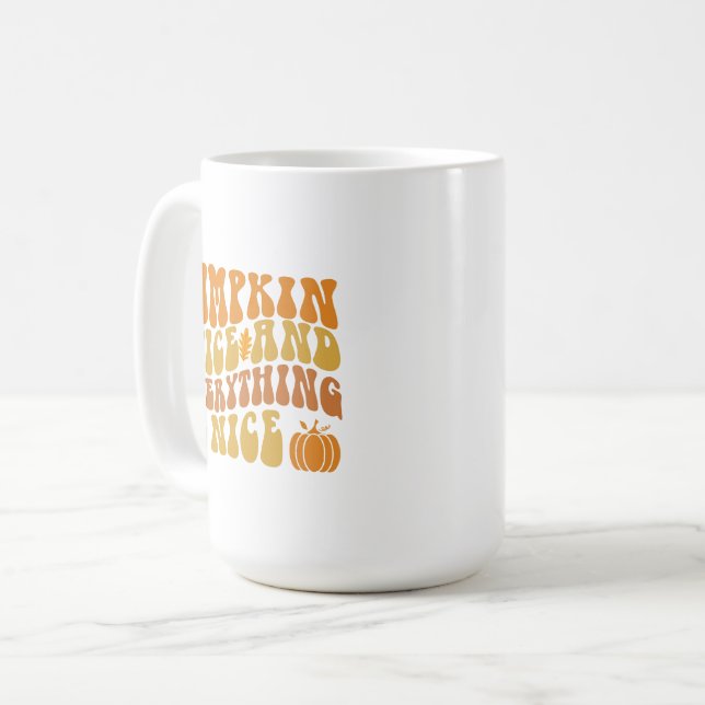 Pumpkin Spa och allt trevligt Kaffemugg (Framsida vänster)