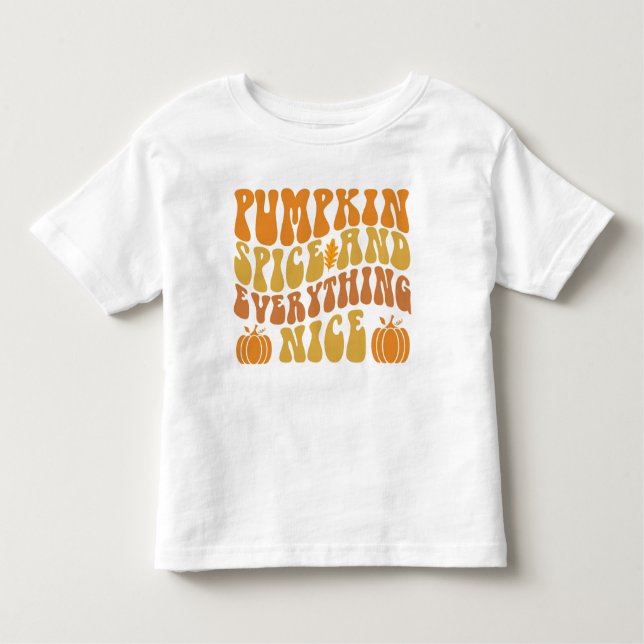Pumpkin Spa och allt trevligt T Shirt (Framsida)