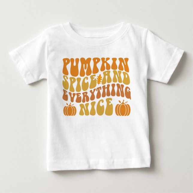 Pumpkin Spa och allt trevligt T Shirt (Framsida)