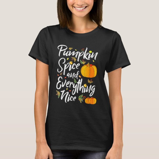 Pumpkin Spel och allt fint faller ihop T Shirt (Framsida)