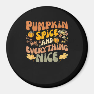 Pumpkin Spel och allt vackert årsäsong. Magnet