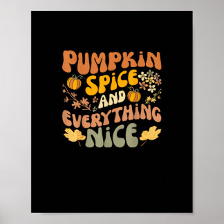 Pumpkin Spel och allt vackert årsäsong. Poster