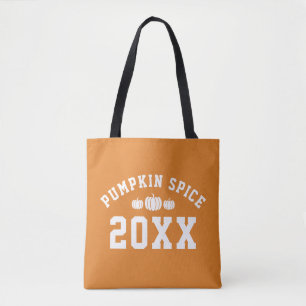Pumpkin Spice 20XX År Tygkasse