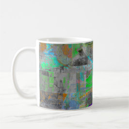 "Pumpkin Spice Abstract" abstract art coffee mug Kaffemugg