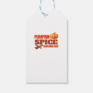 Pumpkin Spice All Classic Basic Design Presentetikett