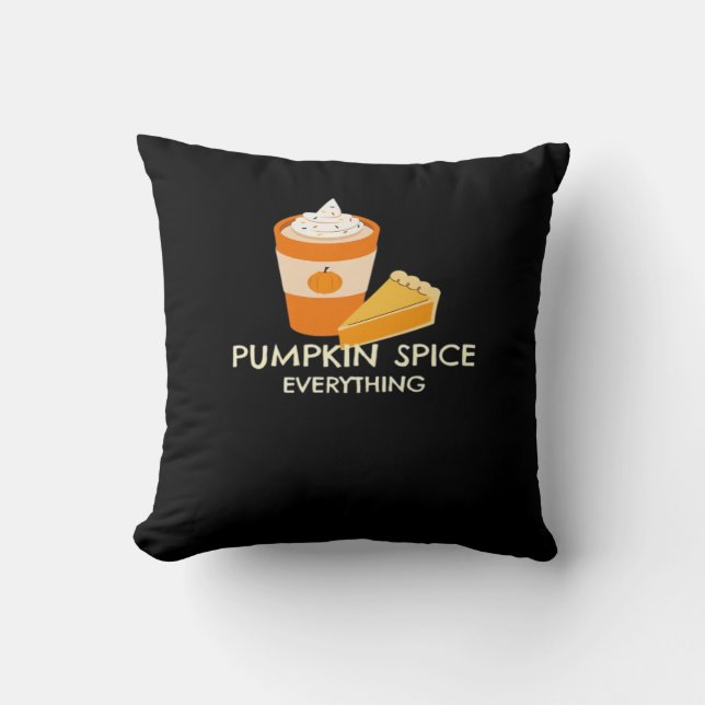 Pumpkin Spice All Classic Sloth Halloween Kudde (Framsida)