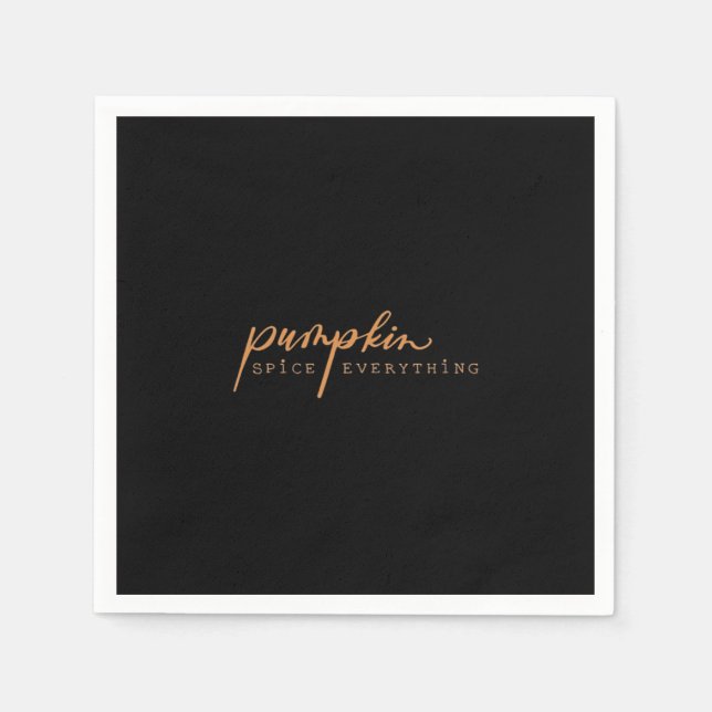 Pumpkin Spice All Essential Funny & Viral D Pappersservett (Framsidan)