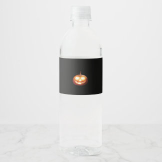 Pumpkin Spice All Essential Slogan Vattenflaskor Etikett