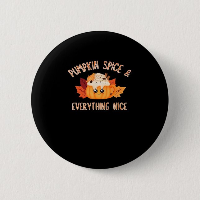 Pumpkin Spice All Nice Classic-offertnota Knapp (Framsida)