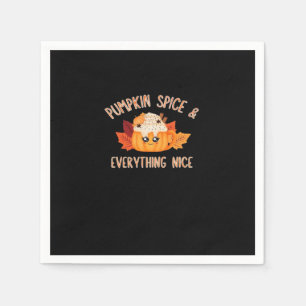 Pumpkin Spice All Nice Classic-offertnota Pappersservett