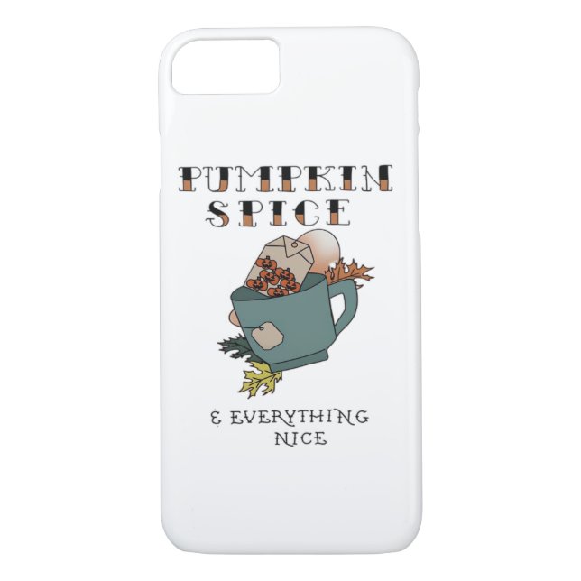 Pumpkin Spice & All Nice Essential Case-Mate iPhone Skal (Baksida)