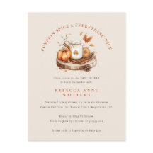 Pumpkin Spice & All Nice - Fall Baby Shower