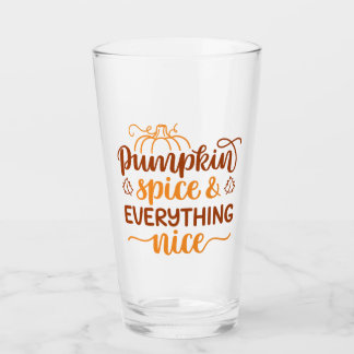 Pumpkin Spice & All Nice Glaskopp