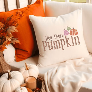 Pumpkin Spice & All Nice Groovy Retro Fall Kudde