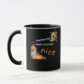Pumpkin Spice & All Nice Halloween Viral De Mugg