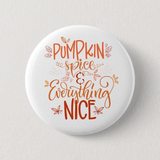 Pumpkin Spice & All Nice Knapp (Framsida)